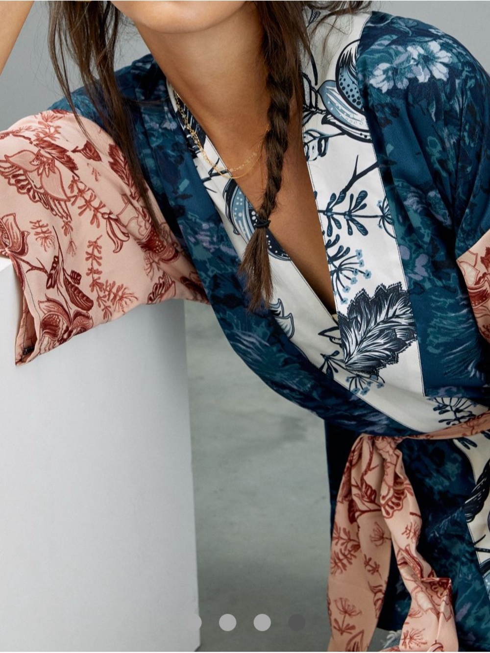 NWOT Anthropologie Floral PrintKimono